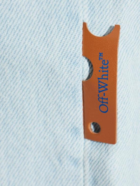 25FW 오프화이트 데님 팬츠 OWYA069F25DEN002 4300 Blue - OFF WHITE