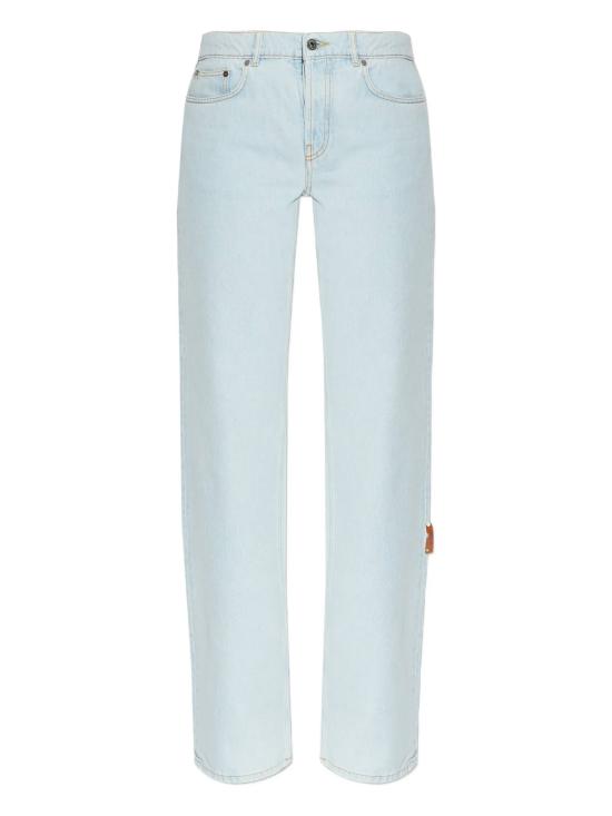 25FW 오프화이트 데님 팬츠 OWYA069F25DEN002 4300 Blue