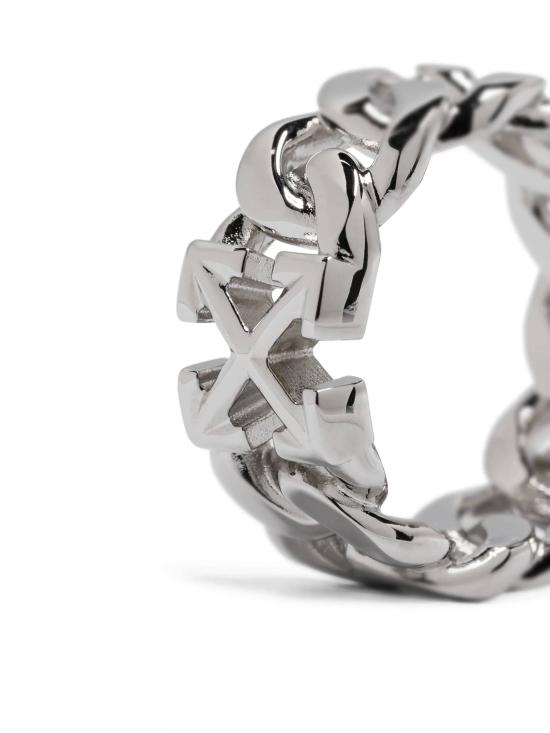 25FW 오프화이트 반지 OMOC07DC99MET001 7200 SILVER N - OFF WHITE