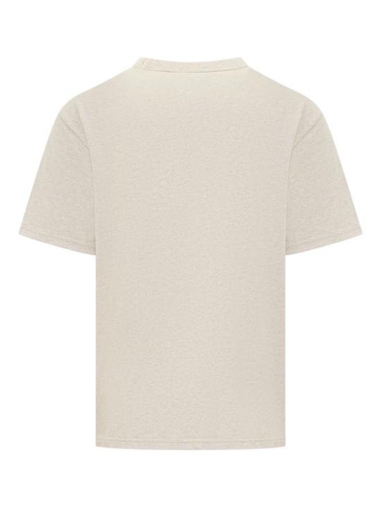 25FW 아페쎄 반팔 티셔츠 COHBQH26537 APG ECRU CHINE ROUGE - A.P.C.