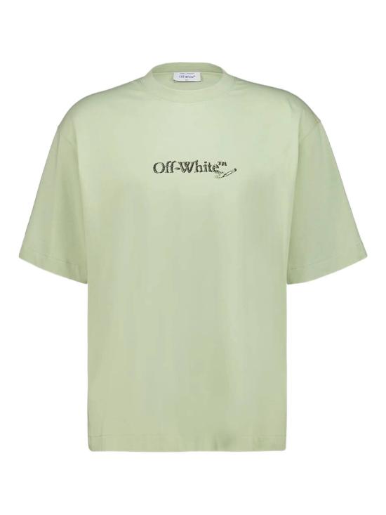 25FW 오프화이트 반팔 티셔츠 OMAA120F25JER00C 5010 ALFAALFA