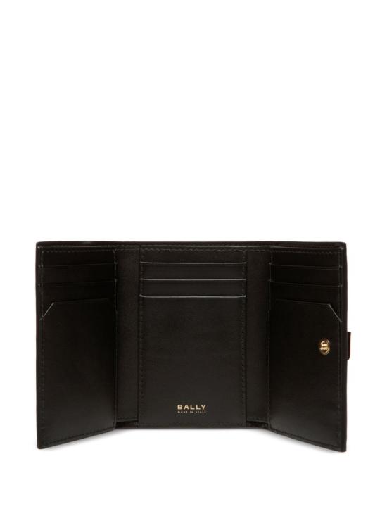 25FW 발리 지갑 WLW01P VT710U901Y BLACK YELGOLD - BALLY