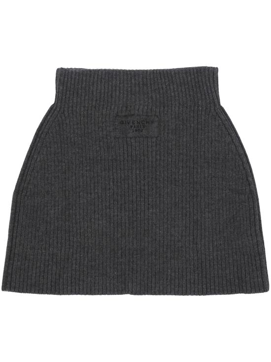 25FW 지방시 미디 스커트 BW4109 4ZSM033 Slate blend - GIVENCHY