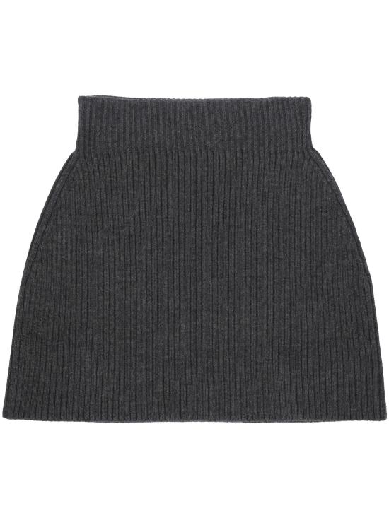 25FW 지방시 미디 스커트 BW4109 4ZSM033 Slate blend