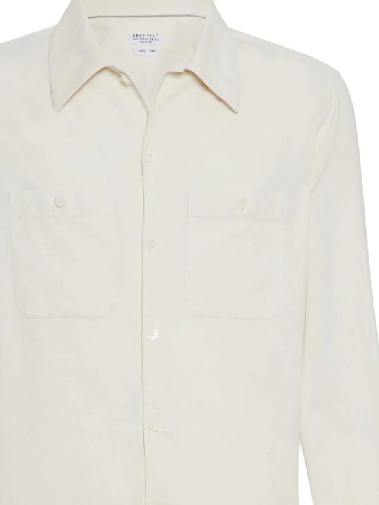 25FW 브루넬로 쿠치넬리 셔츠 ML6880658 C7045 - BRUNELLO CUCINELLI