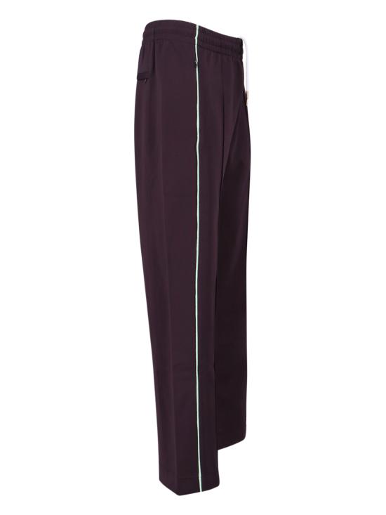 25FW 카사블랑카 스트레이트 팬츠 M AW25 JTR 301 01 AUBERGINE Violet - CASABLANCA