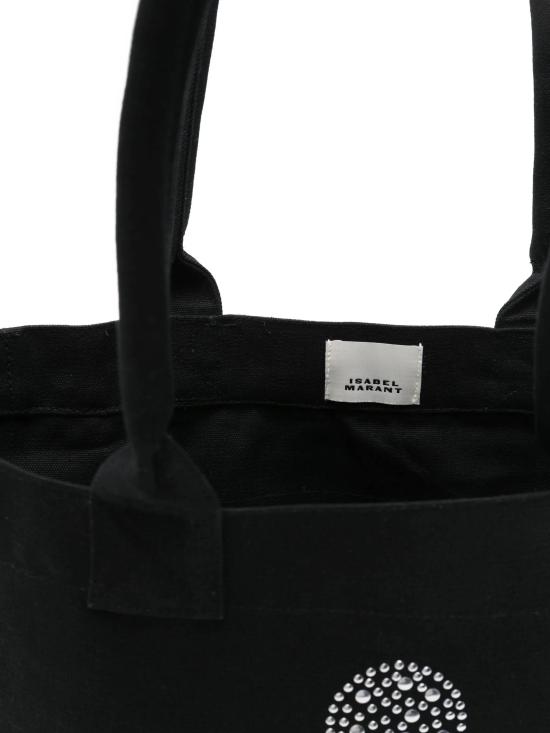 25FW 이자벨마랑 YENKY 옌키 로고 토트백 PM0062FA C3C27M02FK Faded black - ISABEL MARANT