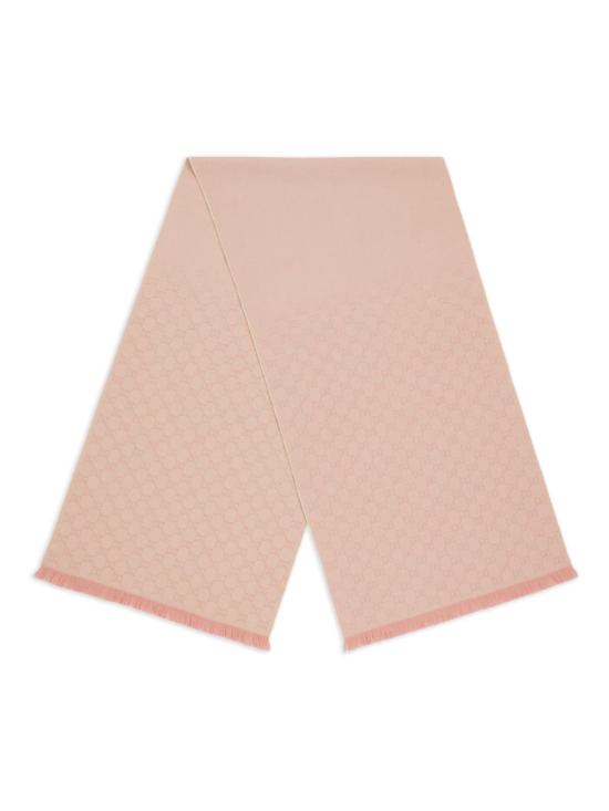 25FW 구찌 GG 울 스카프 848507 3G2005872 ROSEATE PINK - GUCCI