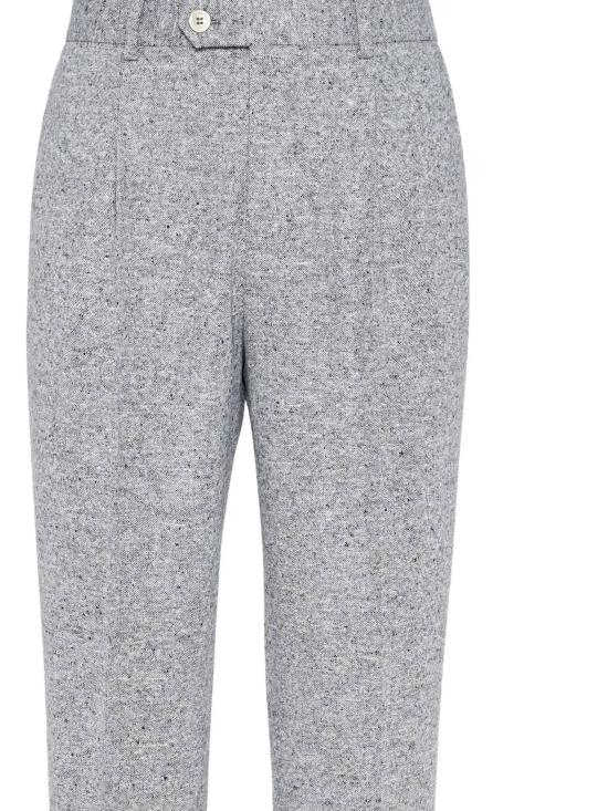 25FW 브루넬로 쿠치넬리 스트레이트 팬츠 MV418L00H C251 - BRUNELLO CUCINELLI