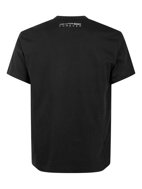  꼼데가르송 반팔 티셔츠 FZT004PER 1 Black - COMME DES GARCONS