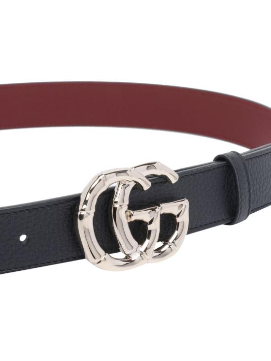 25FW 구찌 GG 마몽 벨트 847228 AAEAO1000 Black - GUCCI