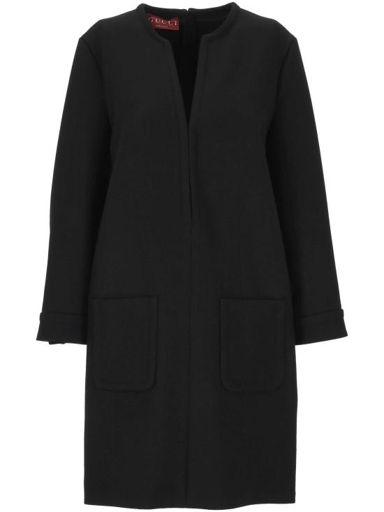 25FW 구찌 미디 원피스 849905 ZAS461000 Black