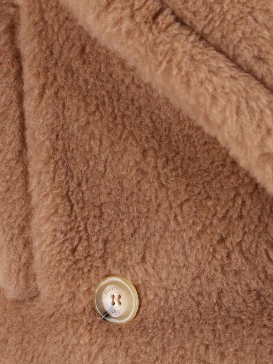 25FW 막스마라 산토스 테디 크롭 자켓 산토스 테디 크롭  2521036012600 001 Brown - MAX MARA