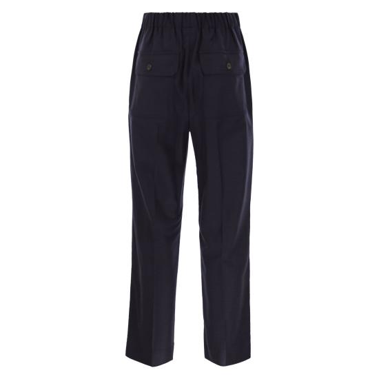 25FW 위켄드막스마라 스트레이트 팬츠 2525136022600 BLUE - WEEKEND MAX MARA