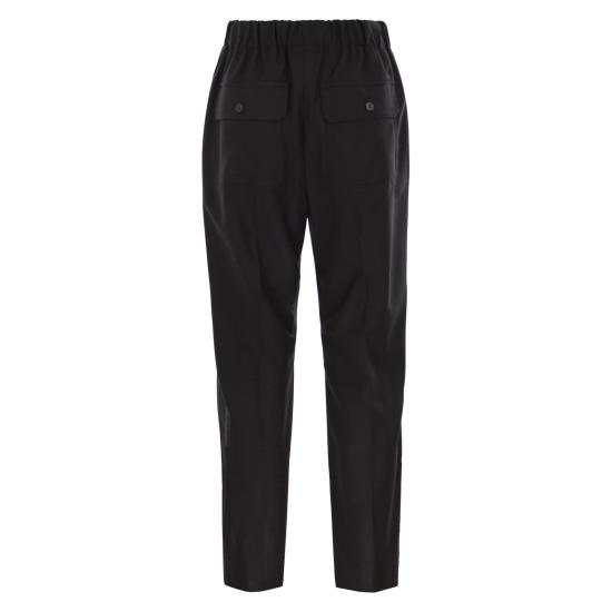 25FW 위켄드막스마라 스트레이트 팬츠 2525136022600 BLACK - WEEKEND MAX MARA
