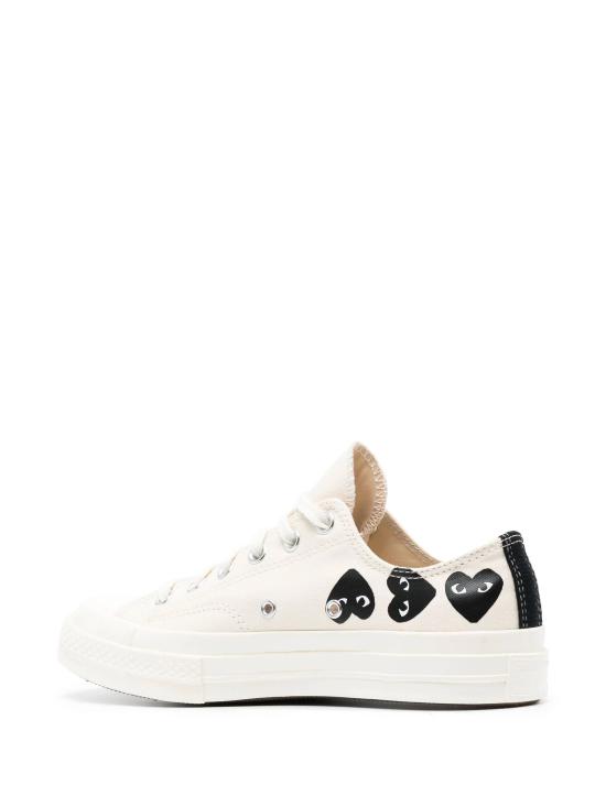  꼼데가르송 꼼데가르송 x 컨버스 로우 스니커즈 AZK126001 White - COMME DES GARCONS