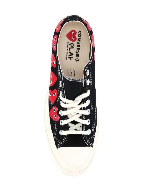  꼼데가르송 꼼데가르송 x 컨버스 로우 스니커즈 AZK126001 Black - COMME DES GARCONS
