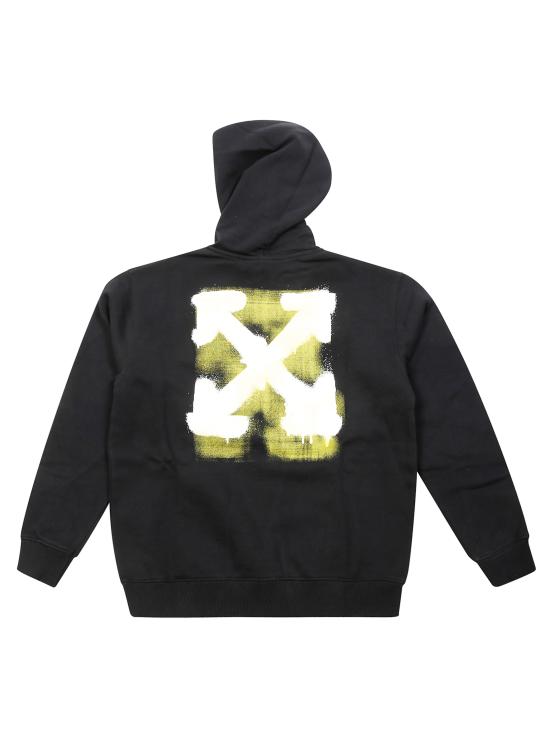 25FW [키즈] 오프화이트 티셔츠 OBBB001F25FLE0041018 NERO - OFF WHITE