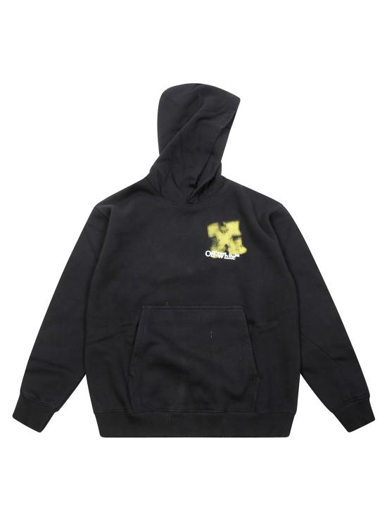 25FW [키즈] 오프화이트 티셔츠 OBBB001F25FLE0041018 NERO