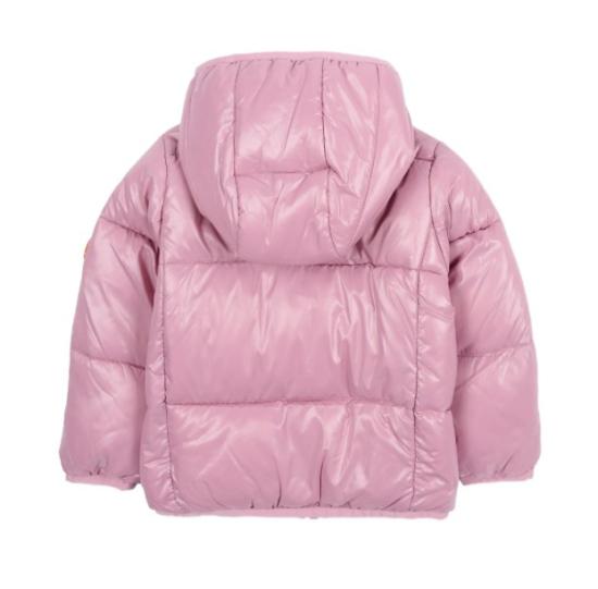 25FW [키즈] 세이브더덕 자켓 I30004X LOVE2180044 WILD ORCHID - SAVE THE DUCK