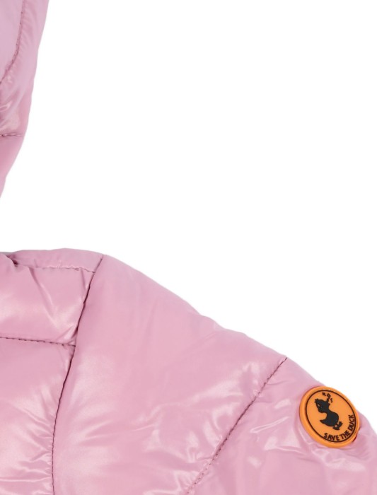 25FW [키즈] 세이브더덕 자켓 I30004X LOVE2180044 WILD ORCHID - SAVE THE DUCK