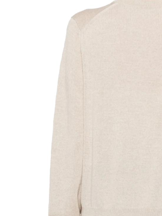 25FW 메종키츠네 베이비 폭스 메리노 레귤러 점퍼 PW00801KT1181 H218 LIGHT BEIGE MELANGE - MAISON KITSUNE