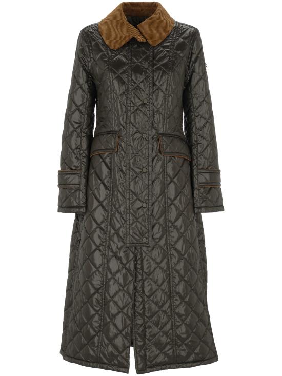 25FW 페트레이 벨벳 칼라 패디드 롱 코트 PED5450 04000217689