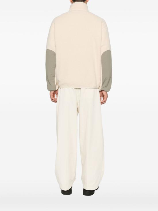 25FW 메종키츠네 캐주얼 플리스 자켓 PM02136 WM2031P700 Beige - MAISON KITSUNE