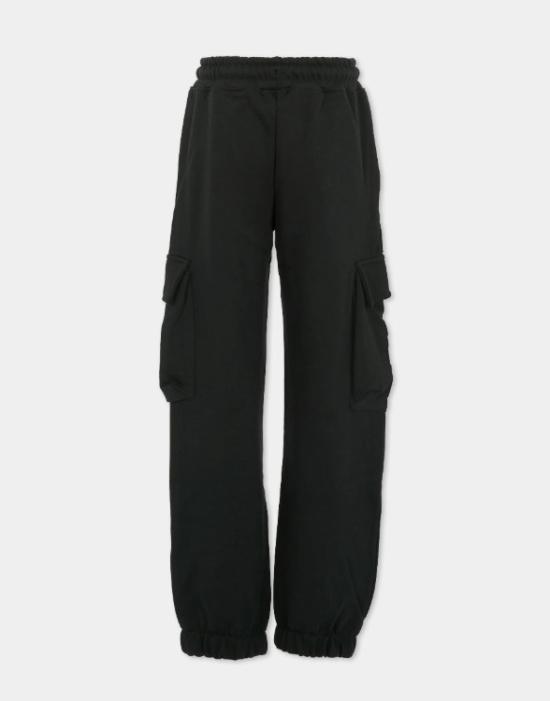 25FW [키즈] 컨트리 오브 밀란 팬츠 F5CMJBFP008 110 Nero black - COUNTY OF MILAN