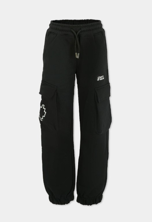 25FW [키즈] 컨트리 오브 밀란 팬츠 F5CMJBFP008 110 Nero black