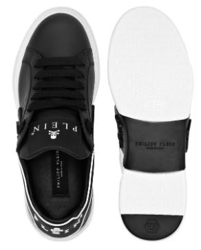 25FW 필립 플레인 스니커즈 USC0775 PLE005N 02 Black - PHILIPP PLEIN