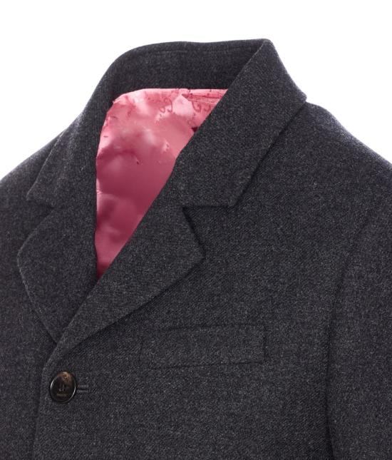 25FW 구찌 클래식 라펠 울 재킷 836720Z7AXH1168 GREY - GUCCI