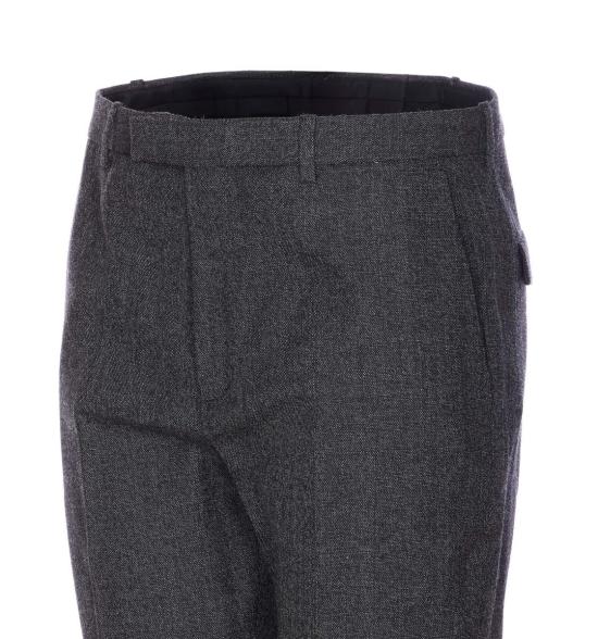 25FW 구찌 울 물리네 팬츠 850333Z7AXC1016 GREY - GUCCI