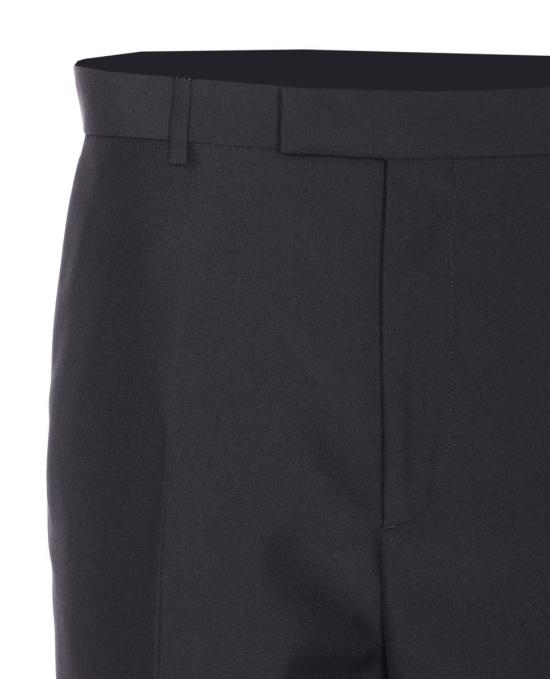 25FW 구찌 실크 트윌 팬츠 850090Z7AYA1000 Black - GUCCI