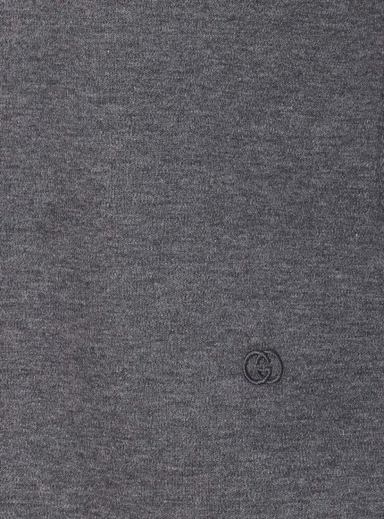 25FW 구찌 울 코튼 저지 셔츠 836442Z7AY91088 GREY - GUCCI