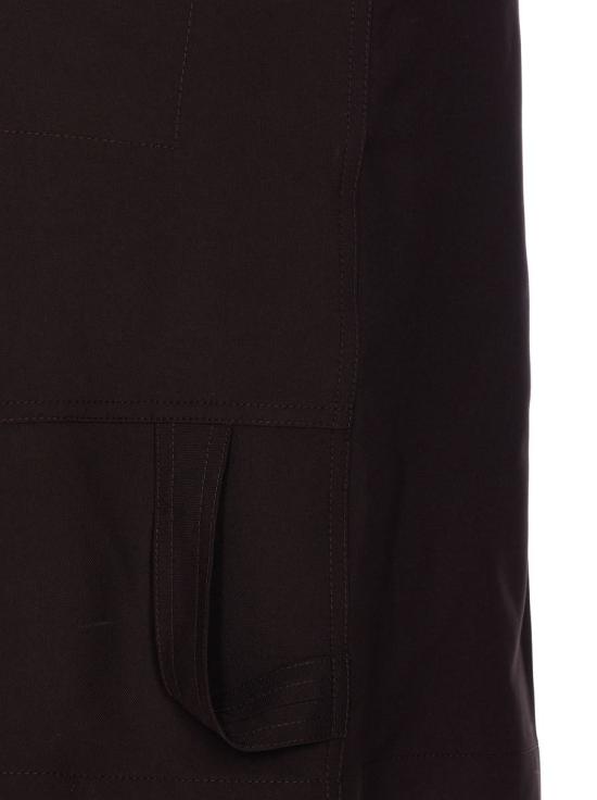 25FW 구찌 자수 가바딘 반바지 826811Z7AE52130 Black - GUCCI