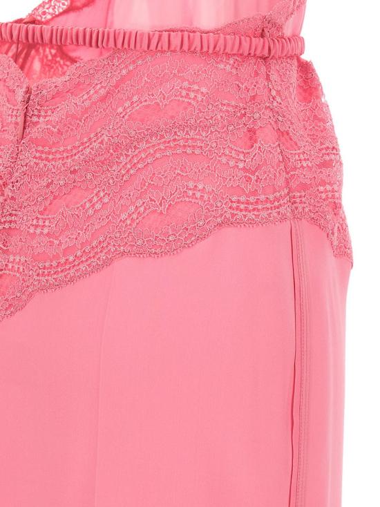 25FW 구찌 실크 새틴 드레스 839410XUAM65426 PINK - GUCCI