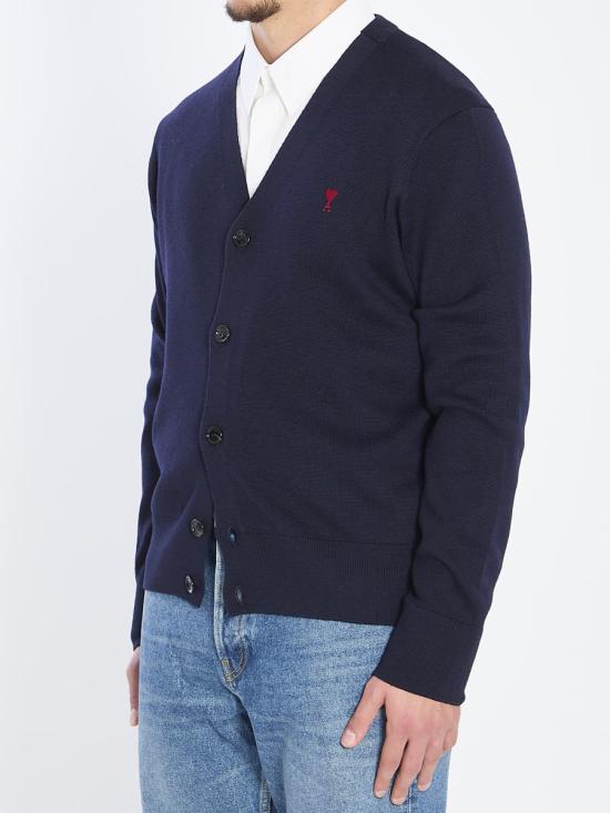 25FW 아미 스웨터 5505895 HKC361 001 414 BLUE - AMI