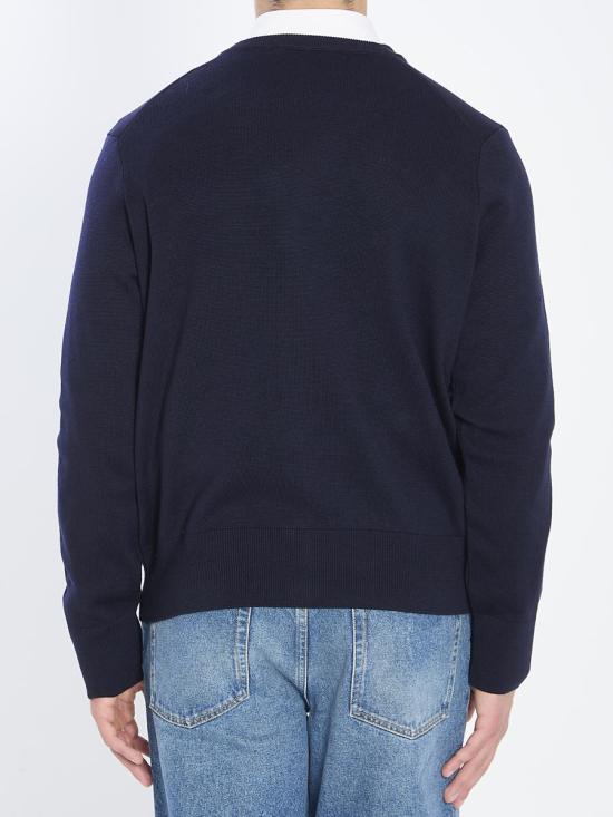 25FW 아미 스웨터 5505895 HKC361 001 414 BLUE - AMI