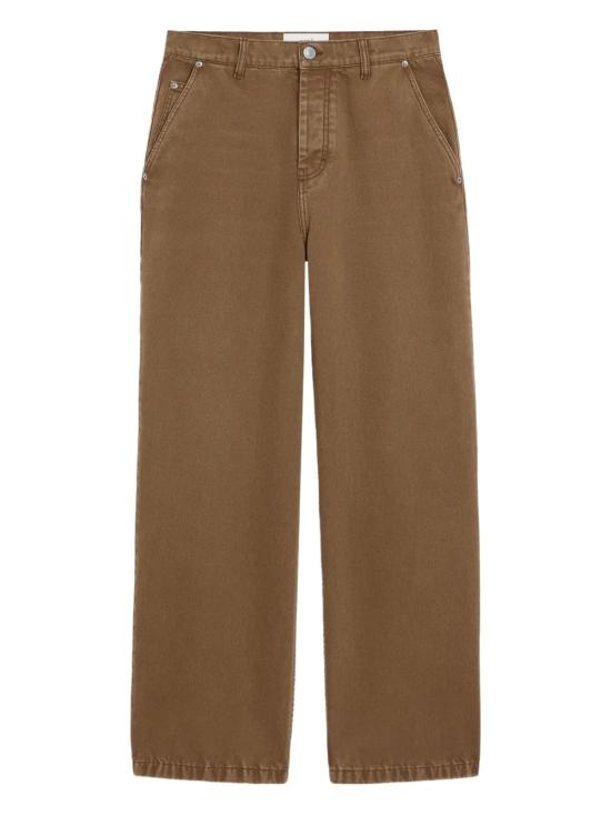 25FW 아미 데님 팬츠 H25FTR450 DE0112NOISETTE Beige