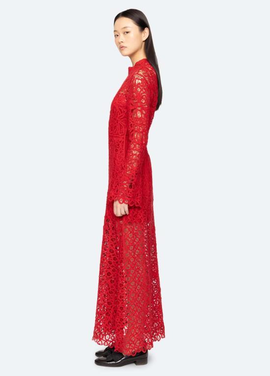  씨뉴욕 롱 원피스 RS26 069 RED - SEA NY
