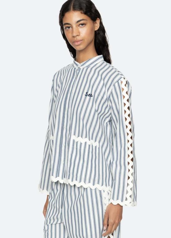  씨뉴욕 언더웨어 씨뉴리차 파자마 세트 멀티 - SEA NY