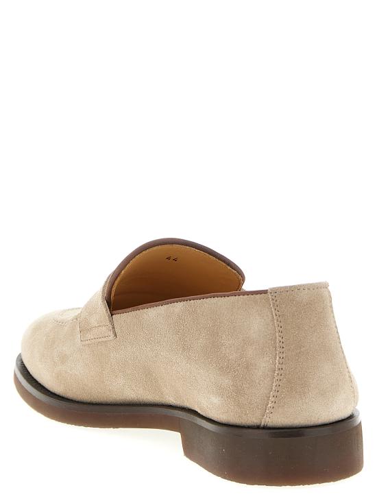 25FW 브루넬로 쿠치넬리 로퍼 MZUPEAE705C6761 BEIGE DOM - BRUNELLO CUCINELLI