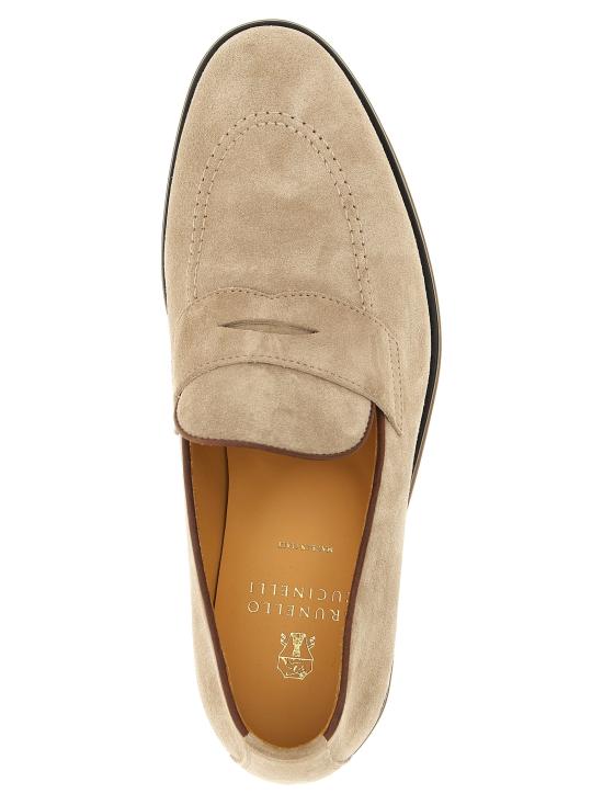 25FW 브루넬로 쿠치넬리 로퍼 MZUPEAE705C6761 BEIGE DOM - BRUNELLO CUCINELLI