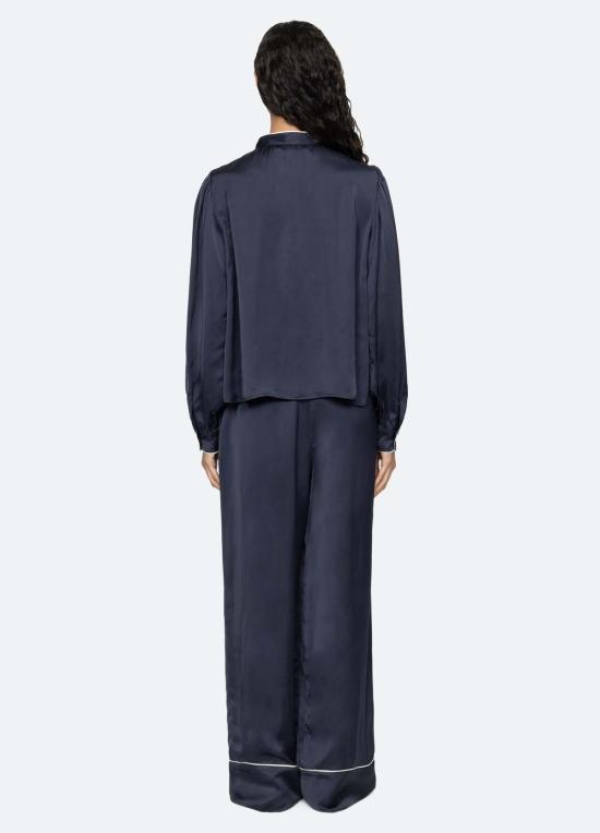  씨뉴욕 라운지 웨어 Sea Ny Marceline Pj 세트 네이비 - SEA NY