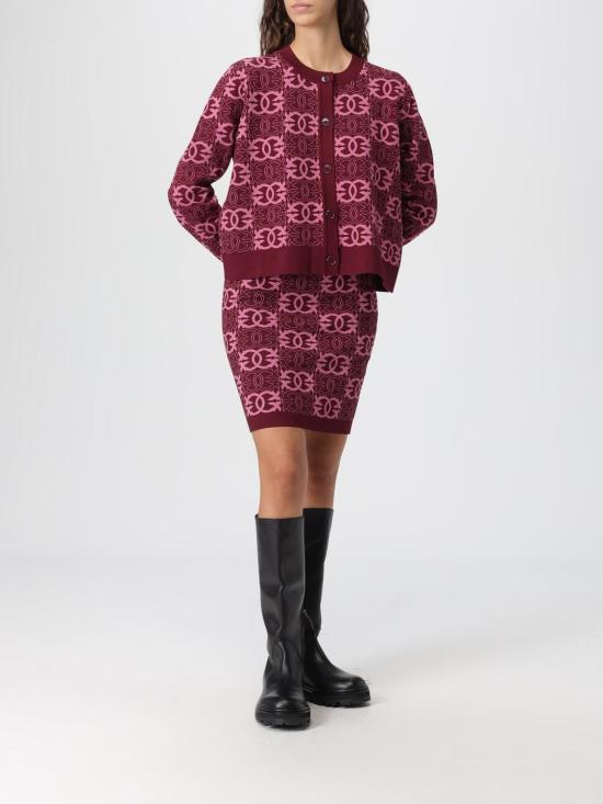 25FW 핑코 가디건 106043A2YD RW2 Violet - PINKO