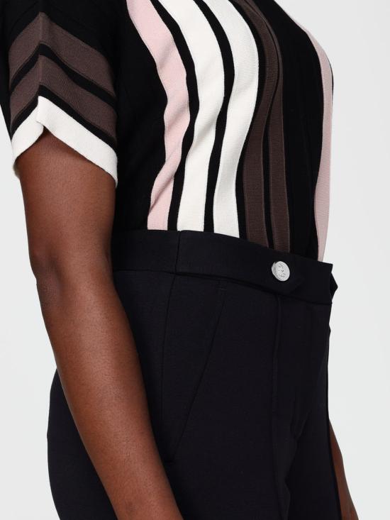 25FW 랄프 로렌 스트레이트 팬츠 200971132 001 Black - RALPH LAUREN