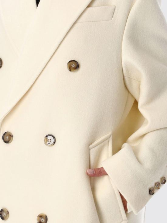 25FW 아미 코트 FCO458WV0078 185 Ivory - AMI