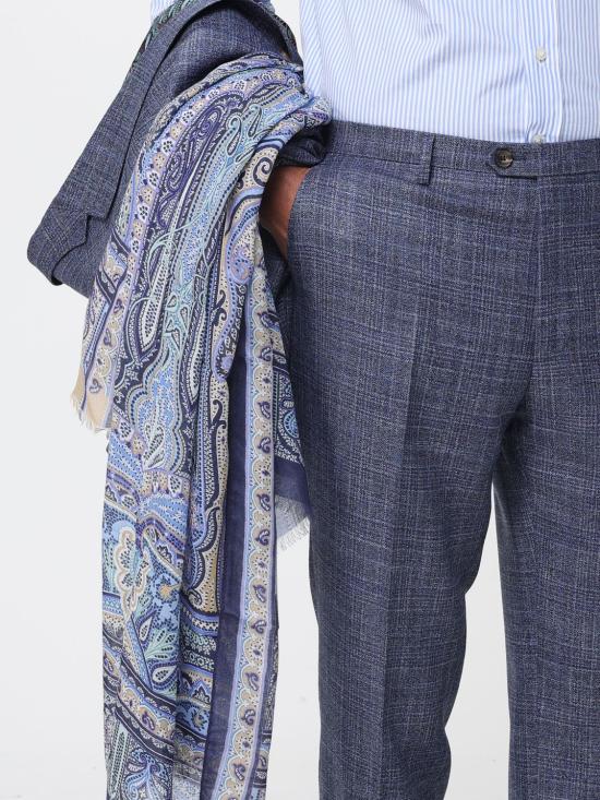 25FW 에트로 머플러/스카프 MATA0007AKB40 S9883 Gnawed Blue - ETRO