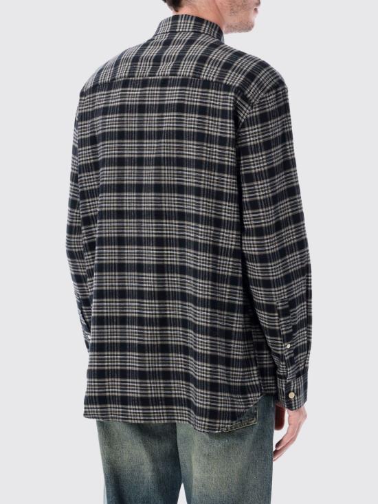 25FW 선플라워 셔츠 1268 999 Black - SUNFLOWER